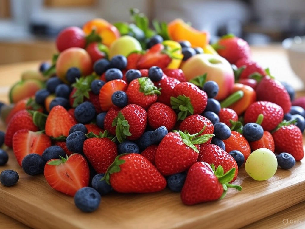 Freeze Dried and Fresh Fruits and Vegetables